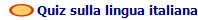  Quiz sulla lingua italiana